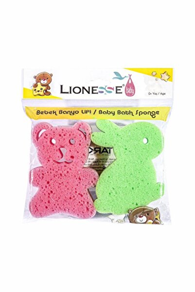 Lionesse İkili Banyo Çocuk Süngeri