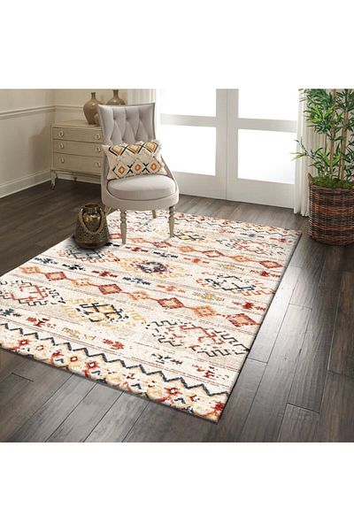 Sermod 64- Covor cu burete texturat, vintage, modern, antiderapant
