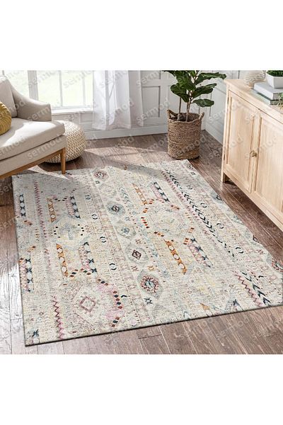 Sermod 119- Modern Sponge Elastic Carpet Cover-Mix