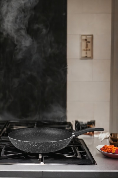 papilla Domino Rosetta 3'lü Granit Tava Sahan Set ( 28 Cm Wok + 25 Cm Krep + 20 Cm Sahan )