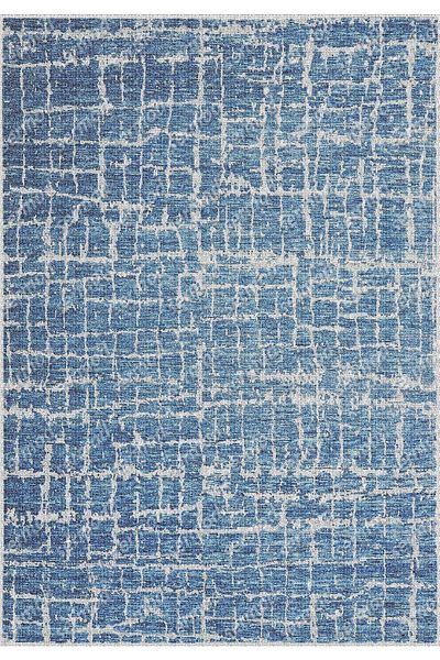 Sermod 113- Modern Sponge Elastic Carpet Cover-Dark Blue
