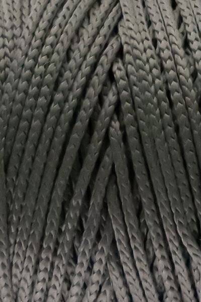 Yüncü Nihat 200gr - 200mt - 2,5mm Γκρι πολυεστέρας μακραμέ νήμα τσάντας νήμα Supla νήμα πλεξίματος