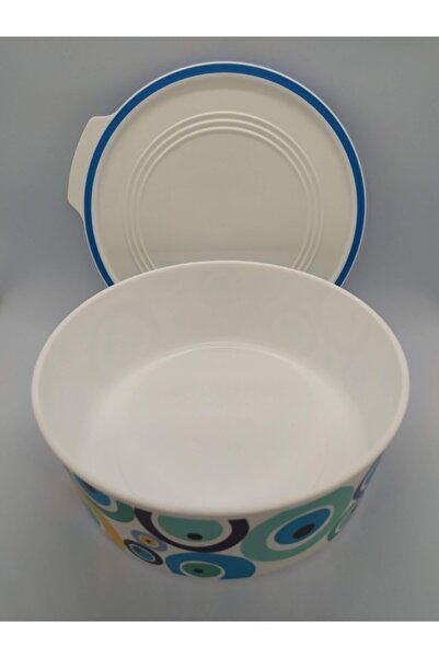 Tupperware Su Kurabiye Kabı / Lucky Blue Baseline Cookie Can
