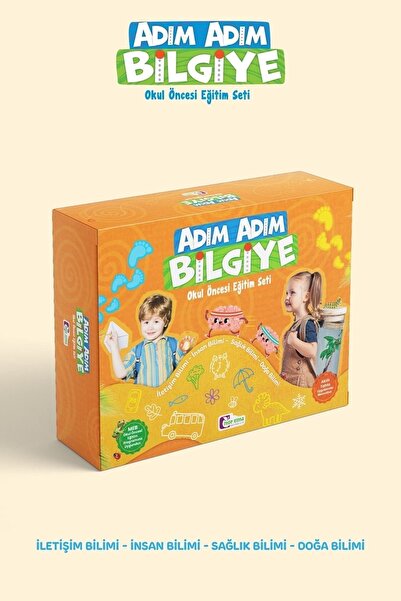 Mor Elma Yayıncılık Adım Adım Bilgiye Okul Öncesi Eğitim Seti