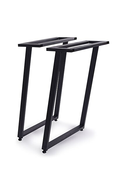 Plus aksesuar Metal Masa Yemek Masası Çalışma Masası Ayağı 2 Adet Ayak 72 Cm ...