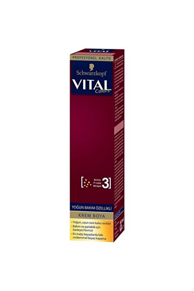 Vital Colors Krem Saç Boyası 6-99 Vıyole Kızıl - 60 Ml