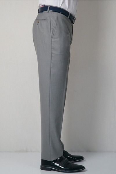 Bomonti Men's Filafil Classic Cut Knee Lined Polyviscon Fabric Trousers