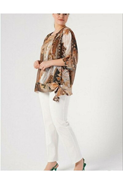 MAXLEVEL MODA Μπλούζα από σιφόν