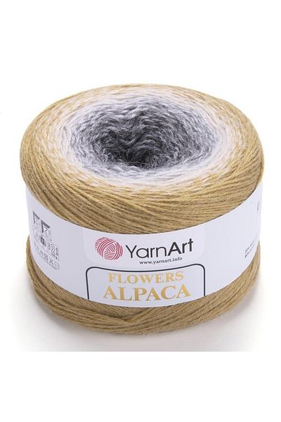 Yarnart Flowers Alpaca - Marbled Hand Knitting Yarn Marbled-411