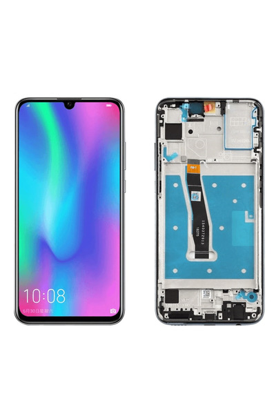 Huawei Honor 10 Lite Uyumlu Lcd Ekran Dokunmatik Siyah Çıtalı Servis
