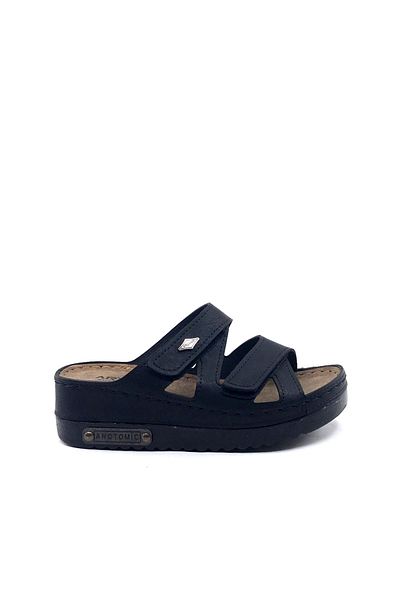 ARYAN 07-980 Black Women's Summer Slippers - 5 Cm