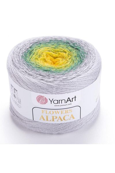 Yarnart Flowers Alpaca - Μαρμάρινο Χειροποίητο Νήμα Πλεκτομηχανής Ebruli-424