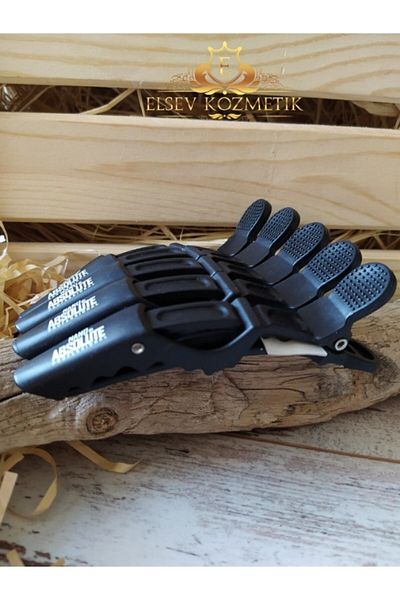 Nano Absolute Hair Pliers 5 pcs T-001 Black Elsevkozmetik