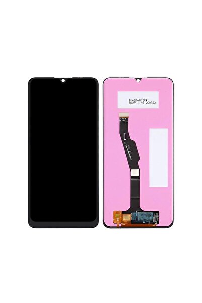 Huawei Y6p 2020 Uyumlu Lcd Ekran Dokunmatik Siyah Çıtasız