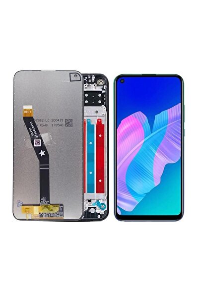 Huawei P40 Lite E Uyumlu Lcd Ekran Dokunmatik Siyah Çıtasız Servis