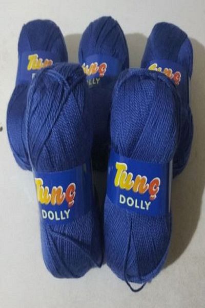 Tunç Çadır Dolly Booties Yarn Blue 5 Pieces Color: 154