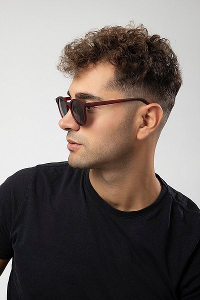 polo55.sport.1855 Round Model Men's Sunglasses