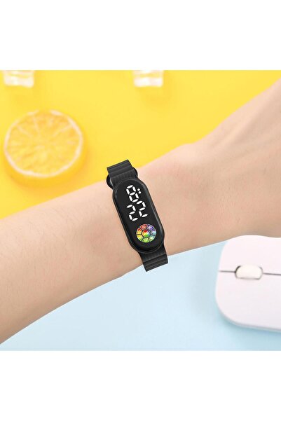 Polo55 Siyah Dijital Kol Saati