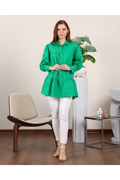 BAJAR Skirted Tunic - Side Gathered, Araboy Model