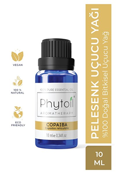 phytoil Pelesenk (Copaiba) Uçucu Yağı – %100 Saf ve Doğal Bitkisel Uçucu Yağ 10 ml