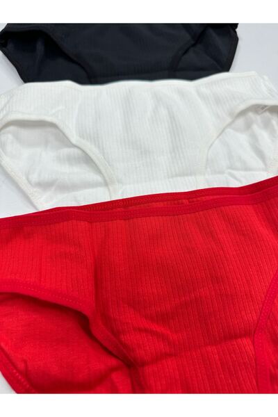 Eros Базовий бавовняний 3-х частинний комплект жіночих трусиків