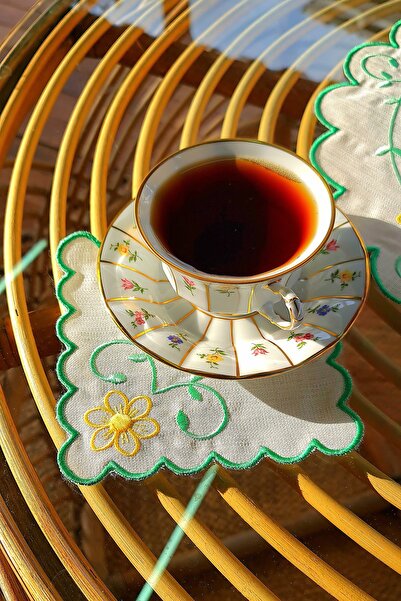 Tull Dizayn Crown Serisi 6'lı Kokteyl Peçetesi Takımı