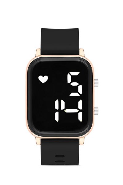 polo55.sport.1855 Digital Dial Silicone Band Unisex Wristwatch