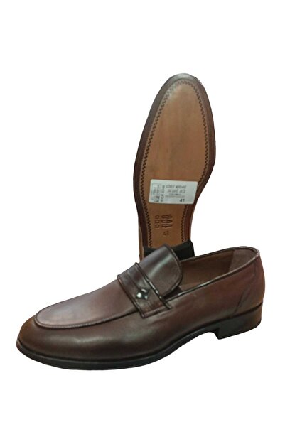 Nevzat Zöhre 1949 Model Classic Heeled Men's Shoes - Genuine Leather, Antique...