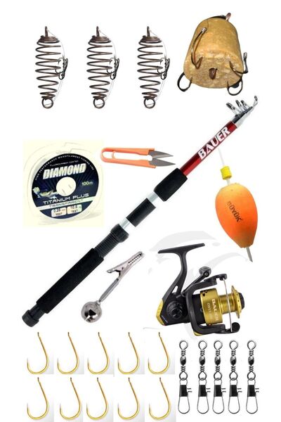 KILIÇ AV BAYİİ SELİM KILIÇ Ucuz Olta Takımı 25 Parça Full Set