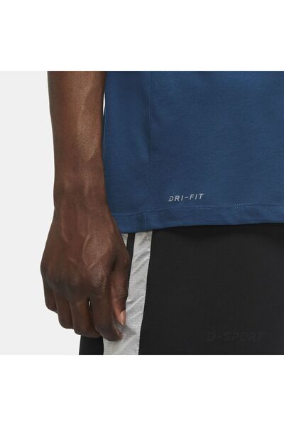 Nike NIKE Jordan Jumpman Чоловіча синя футболка Dri-Fit