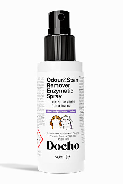 Docho Koku ve Leke Çıkarıcı Enzimatik Sprey 50 ml