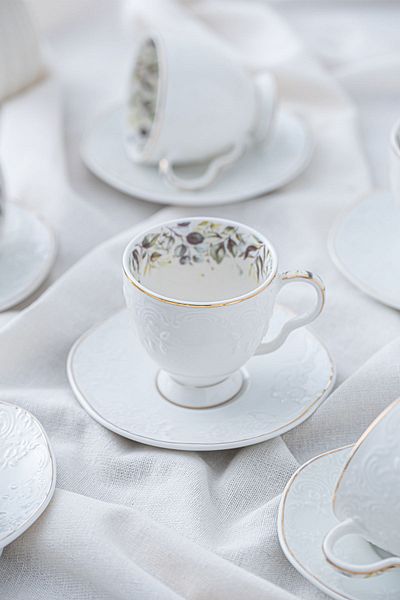 ACAR Leonas 6-Person Coffee Cup Set - 90 ml