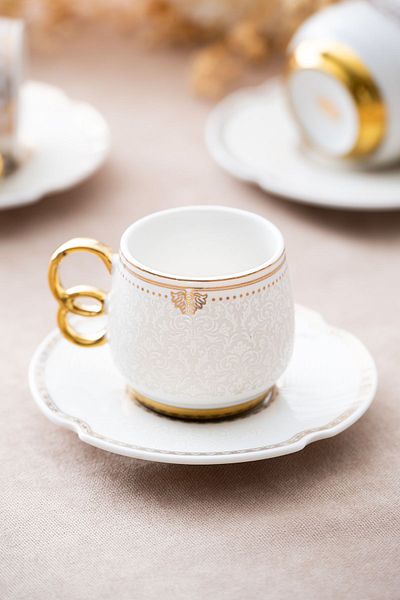 ACAR Freya Set of 6 Coffee Cups - 90 ml