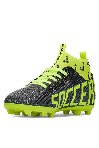 Allyup Boys' Football Sneakers - Astroturf, Sock, Spiked F35KR