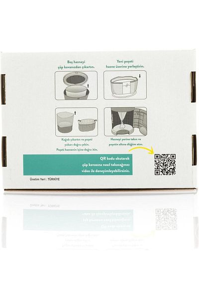 Store New Patterned Bamm 2000 Dirty Baby Diaper and Garbage Bag - Capacity440583