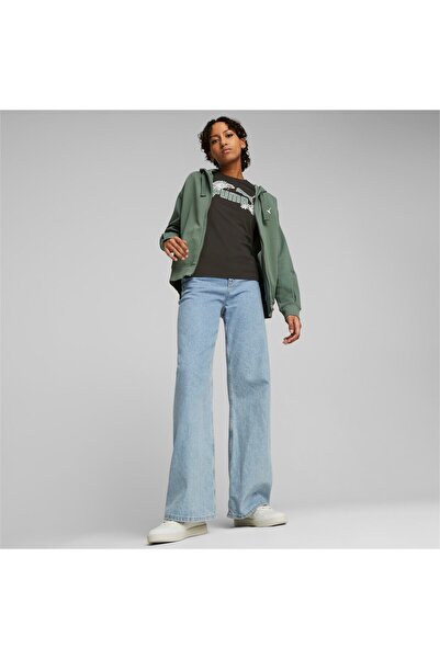 Puma Terry Zippered Women's Hooded Sweatshirt - Her