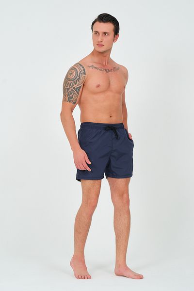 vawensea Navy Blue Men's Parachute Sea Shorts