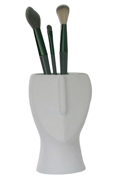 Evene White Color Model 23 - Makeup Organizer and Brush Holder