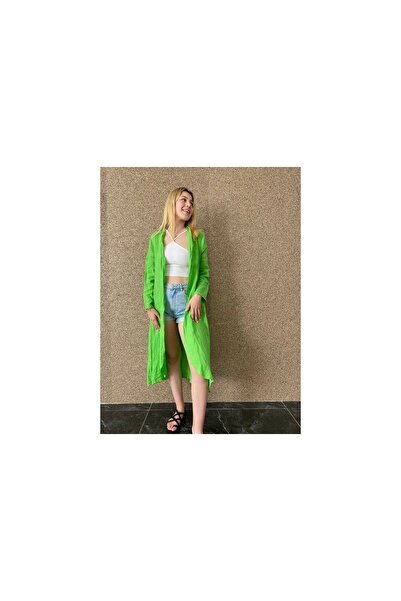 Bohemian Organic Linen Fabric Kimono