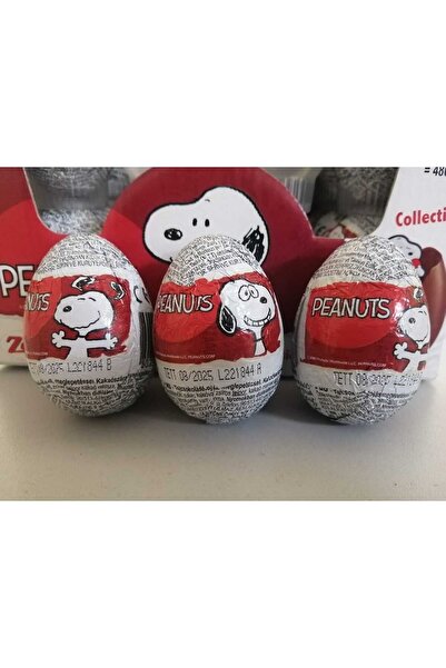 Zaini Snoopy (Peanuts) Çikolatalı Sürpriz Yumurta 3*20gr