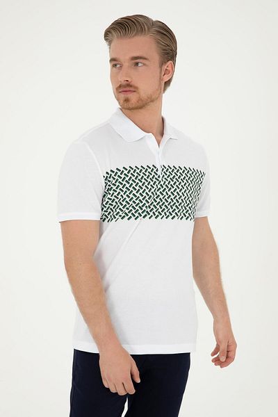 U.S. Polo Assn. ΒΑΣΗ. POLO ASSN - POLO LAPEL T-SHIRT