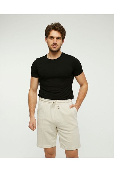 YHGTEKSTİL Men's Comfortable Pocket Shorts Suitable for Daily Wear