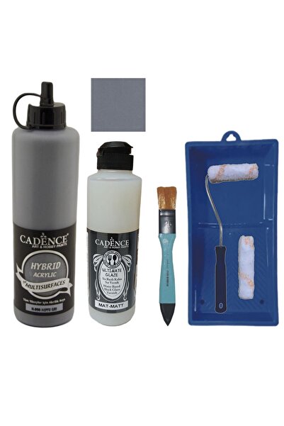 Cadence Mobilya Boyası-Cadence Multisurface H-090 Koyu Gri 500Ml Ultimate Ver...