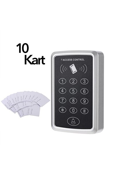 SONEX Rfıd Kartlı Ve Şifreli Geçiş Sistemi- 10 Adet Proximity Kart