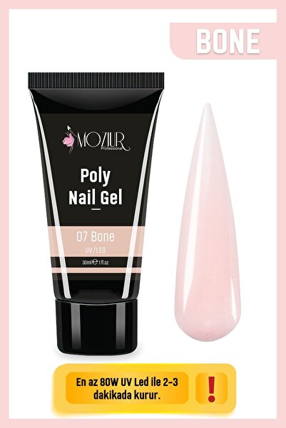 MOZIUR Poly Jel 30ml Bone