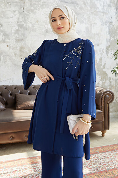 VAVİNOR Σετ παντελονιών Rina Tunic - Indigo