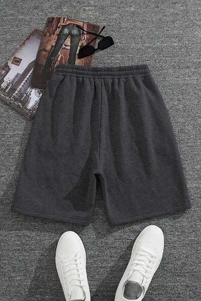 Harmandar Innovation Printed Unisex Smoked Shorts - Μονή Τσέπη