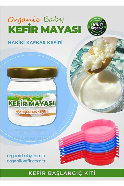 OrganicBaby Hakiki Kafkas Kefir Mayası-bebekler Ve Büyükler Için-tadına Bayıl...