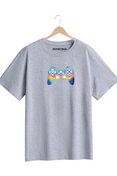 BENROMA 1 tricou este un cadou pentru achiziții de 6 și mai sus în coș - Tricou pentru copii oversize unisex cu mânecă de joc imprimată