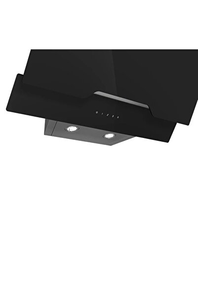 Uğur UAD 6012G SA3D Siyah Cam Duvar Tipi Davlumbaz